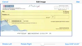 print cheque iphone screenshot 2