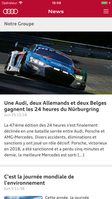 Screenshot #1 pour myAudiBrussels