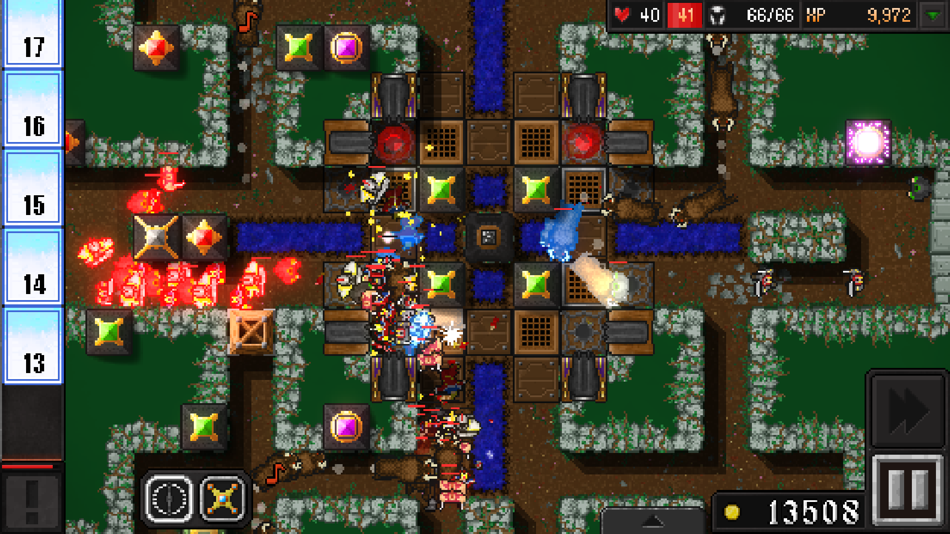 #1. Dungeon Warfare 2 (iOS) Oleh: Jin Man Kim
