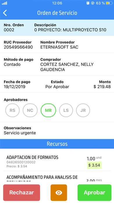 Screenshot #2 pour S10 Aprobaciones