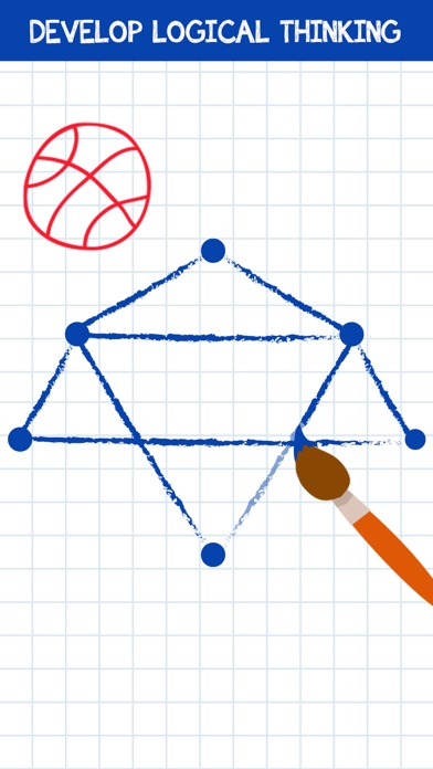 Doodle Connect:One line puzzle screenshot 1