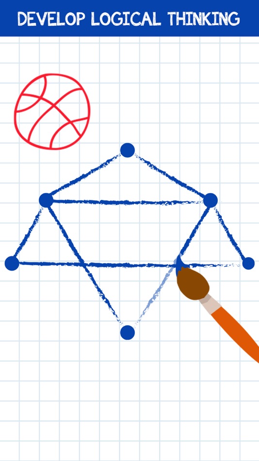 #1. Doodle Connect : 1 line puzzle (iOS) 由: Hirakumar Patel