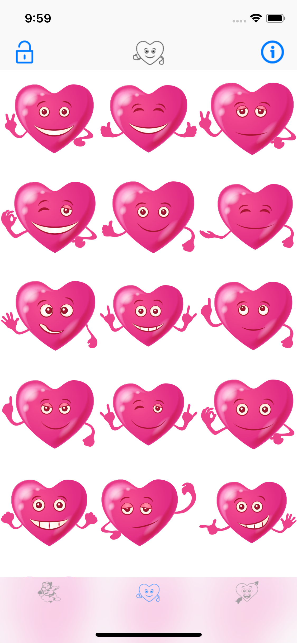 Cute Love - Animated Stickers