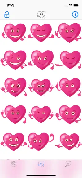 Game screenshot Cute Love - Animated Stickers hack