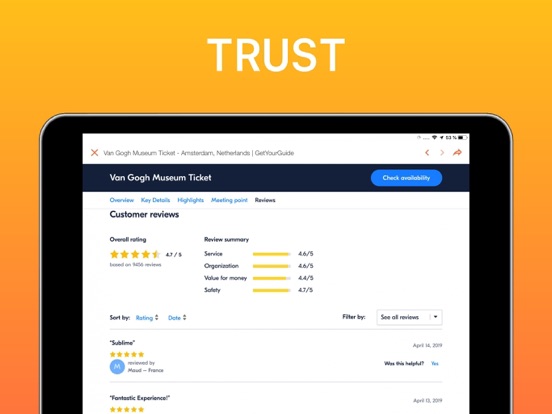 Van Gogh Museum Visitor Guide iPad screenshot 7 - Education app