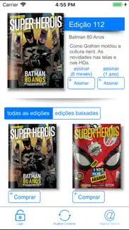 mundo dos superheróis revista iphone screenshot 1