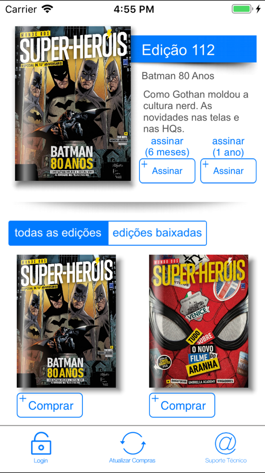 Mundo dos SuperHeróis Revista - 4.3 - (iOS)