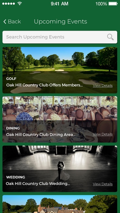 Oak Hill Country Club. screenshot 4