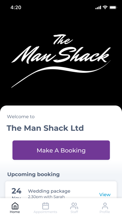 Screenshot #1 pour The Man Shack Ltd
