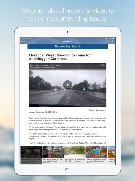 The Weather Network for iPad screenshot-4