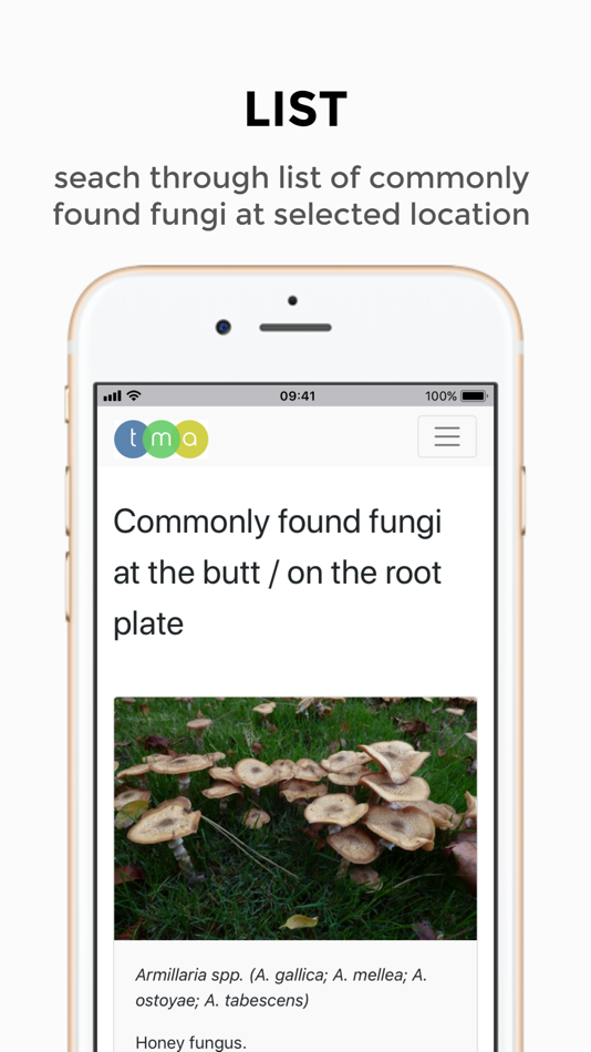 #4. TMA Fungi (iOS) Podle: Tim Moya Associates