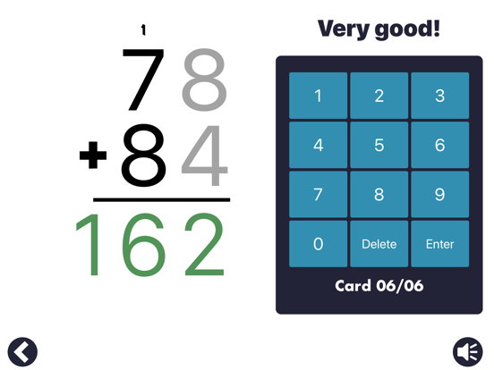 Screenshot #5 for MathEdge Add and Subtract