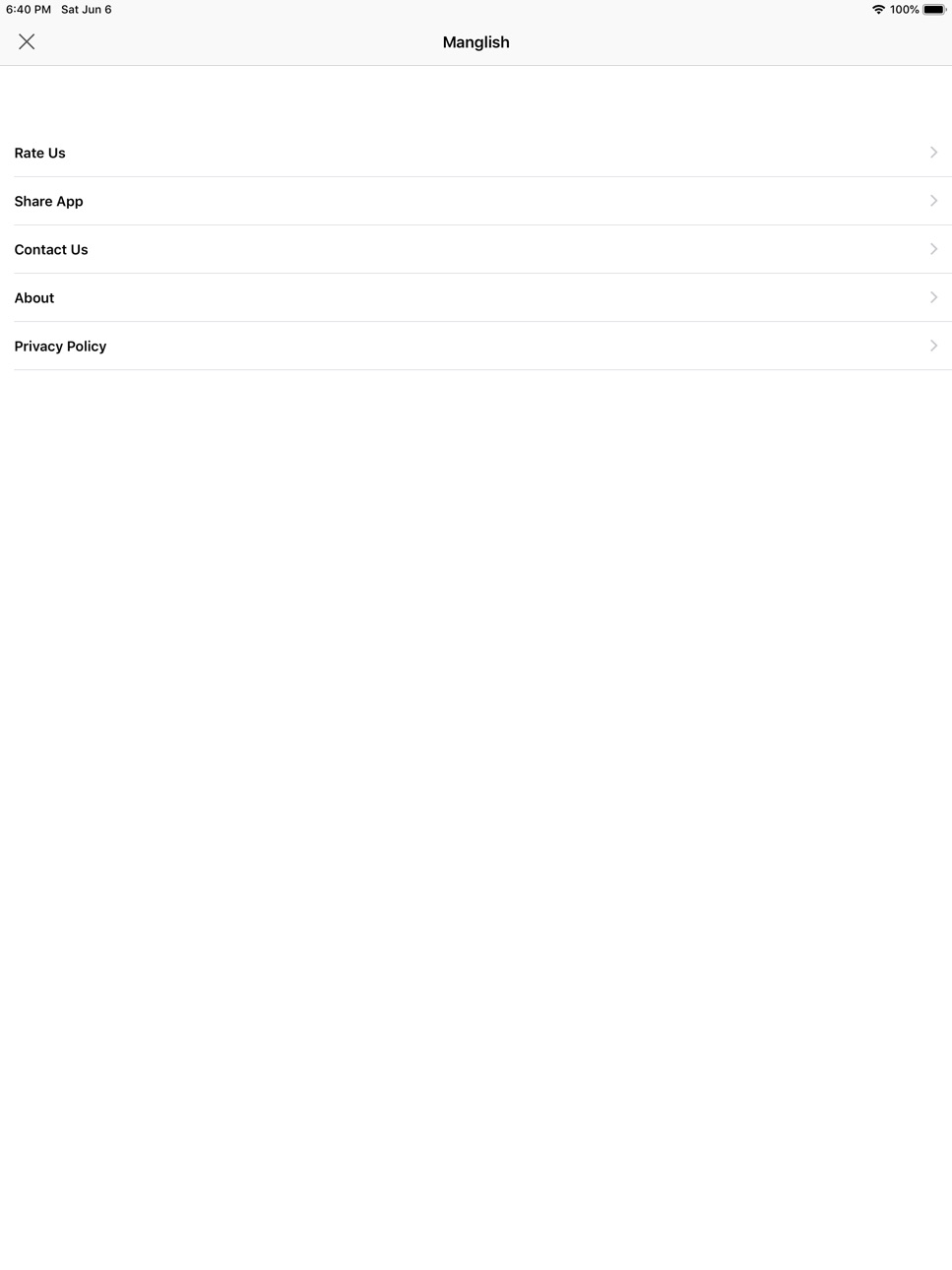 iPad screenshot