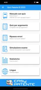 EasyPatente - Quiz Patente B screenshot #4 for iPhone