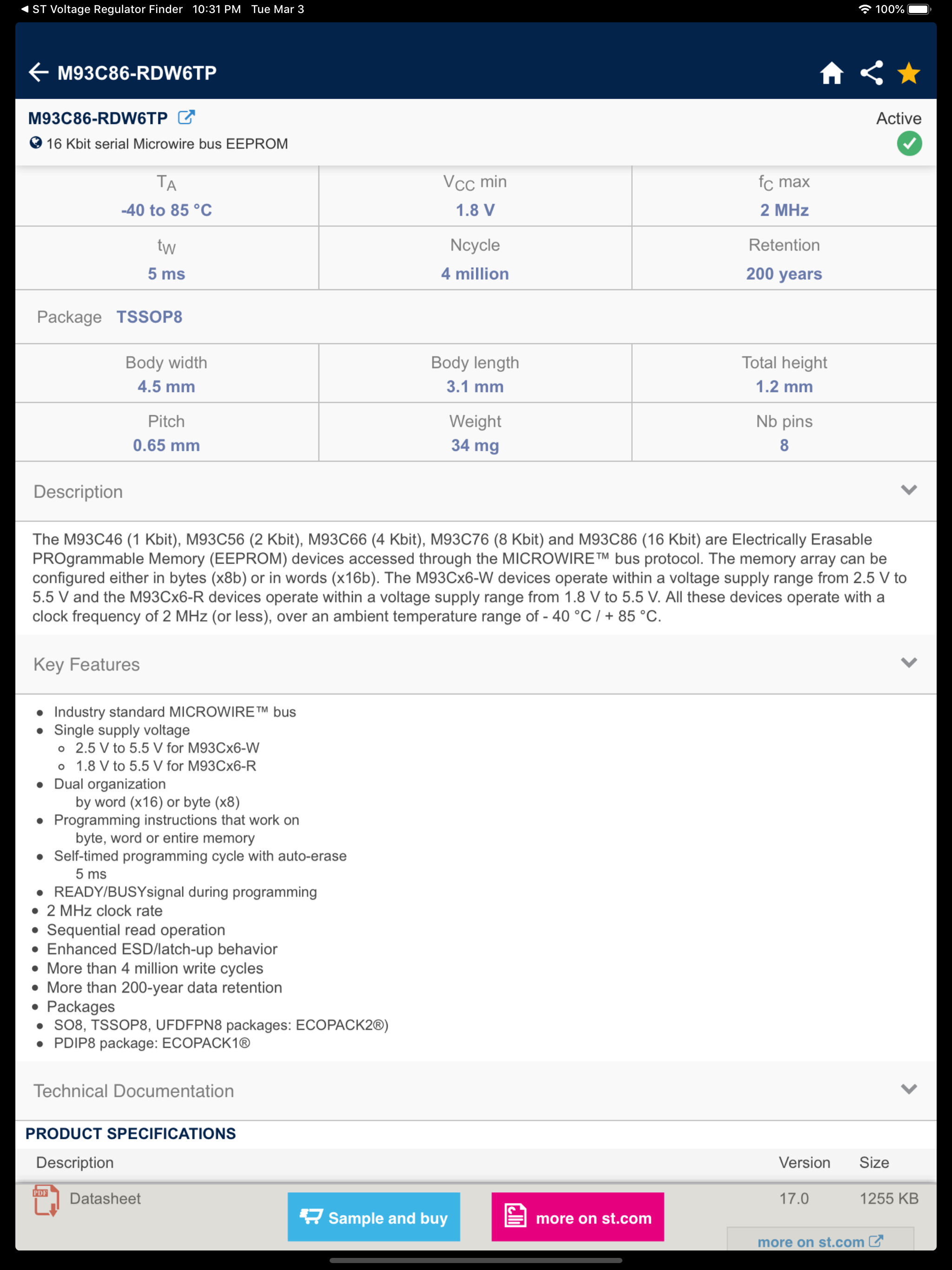 ST EEPROM Finder