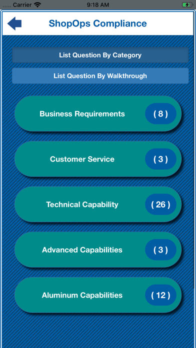 Business Assessment Screenshot