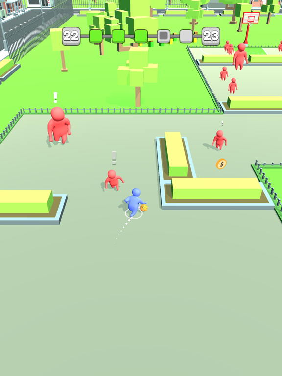 Basket Dunk 3D iPad screenshot 5 - Games app