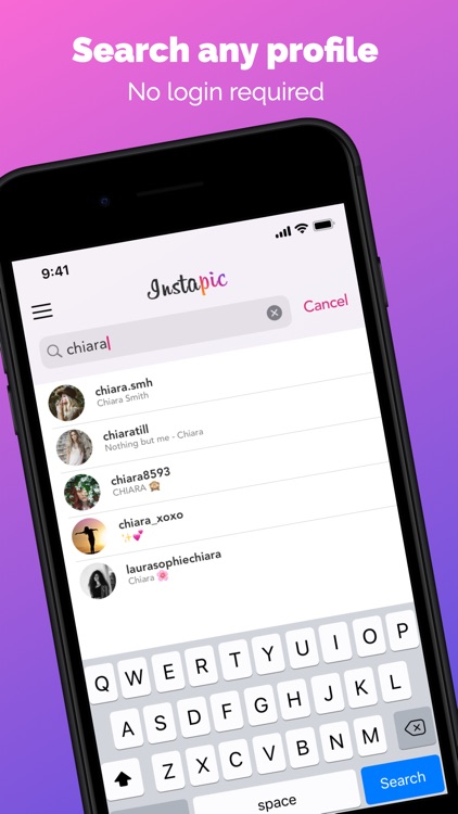 Instapic - View Profile Pics