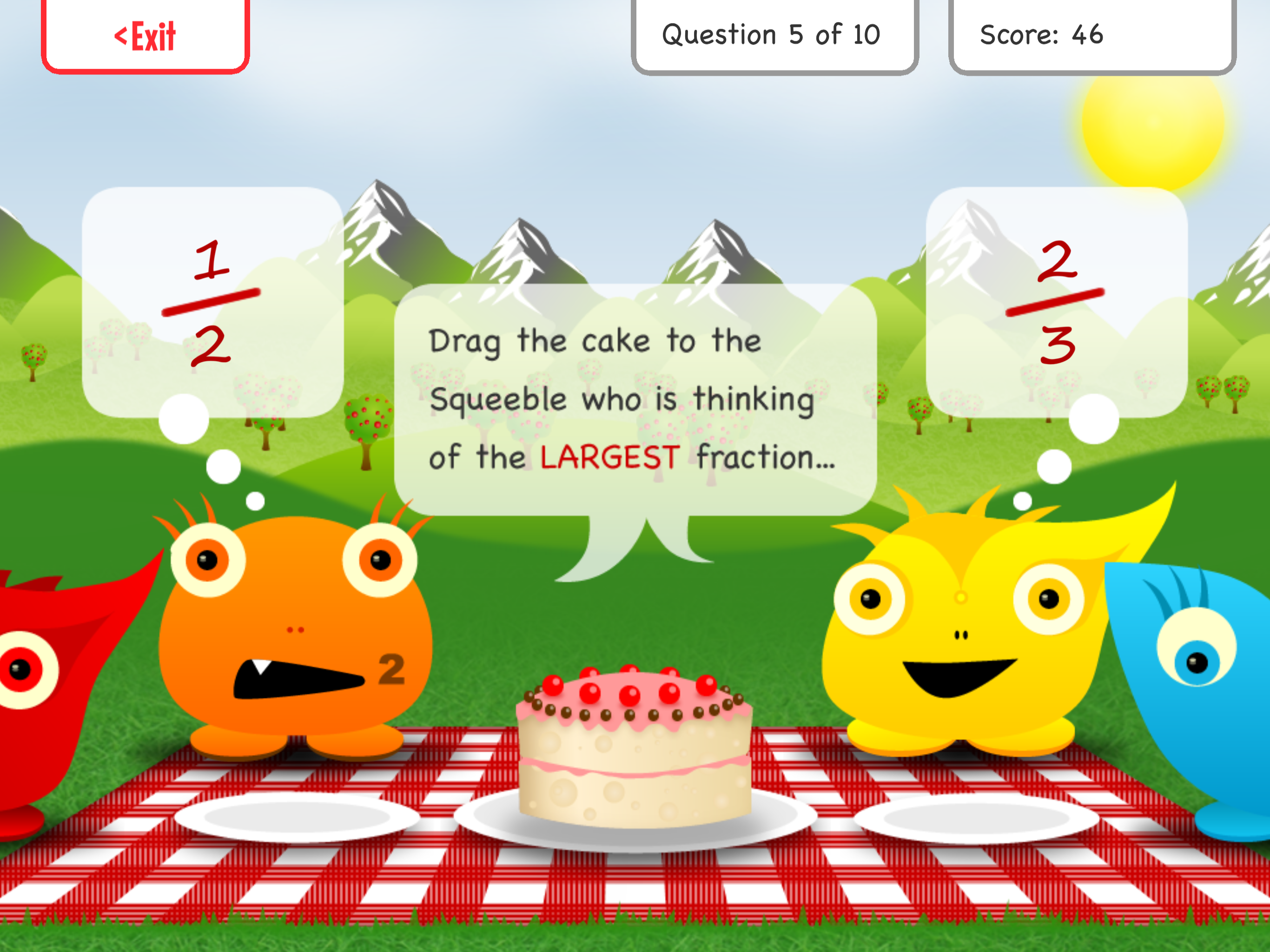 Squeebles Fractions