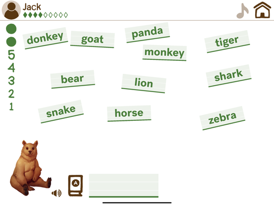 Screenshot #6 pour Word Zoo - Learn to Read
