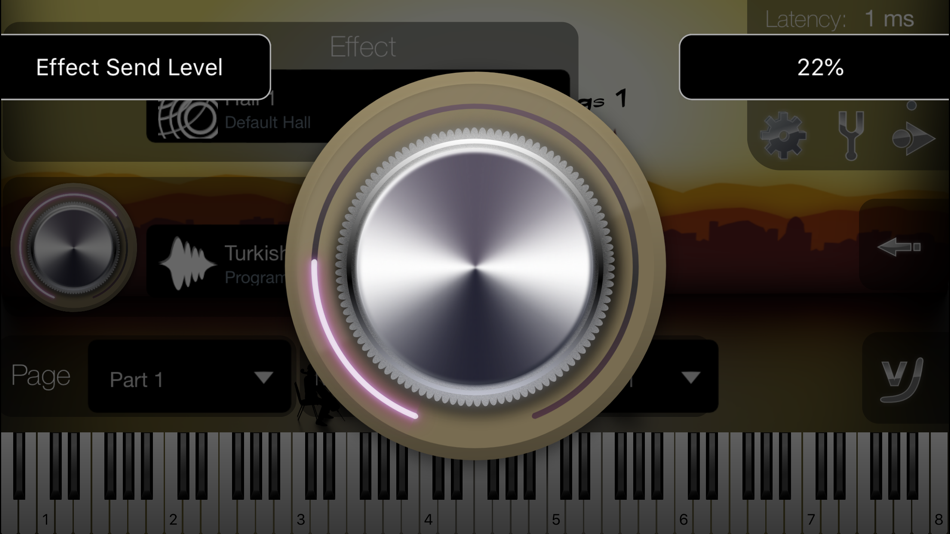 #7. Oriental Strings (iOS) 由: Christian Schoenebeck d/b/a Crudebyte