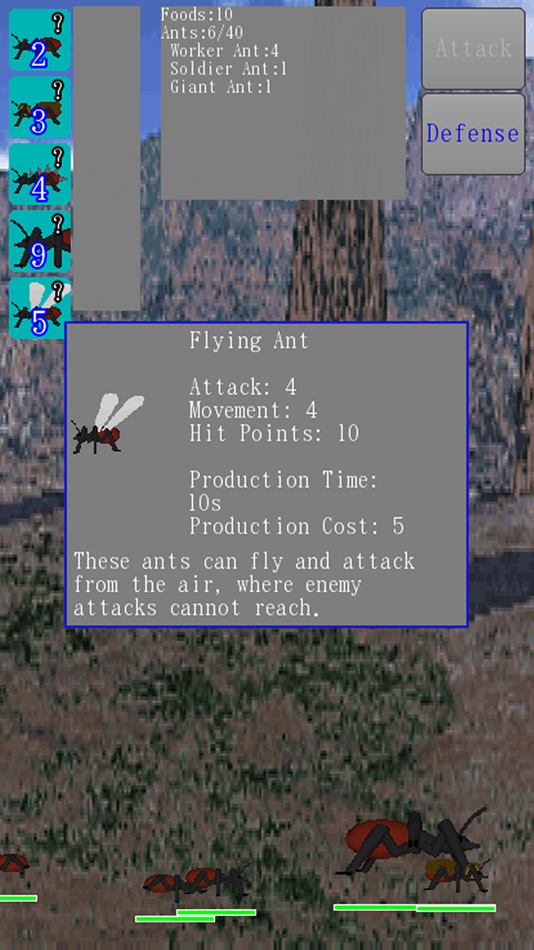 #7. Wars of The Ants (iOS) By: Daisuke Shinzato