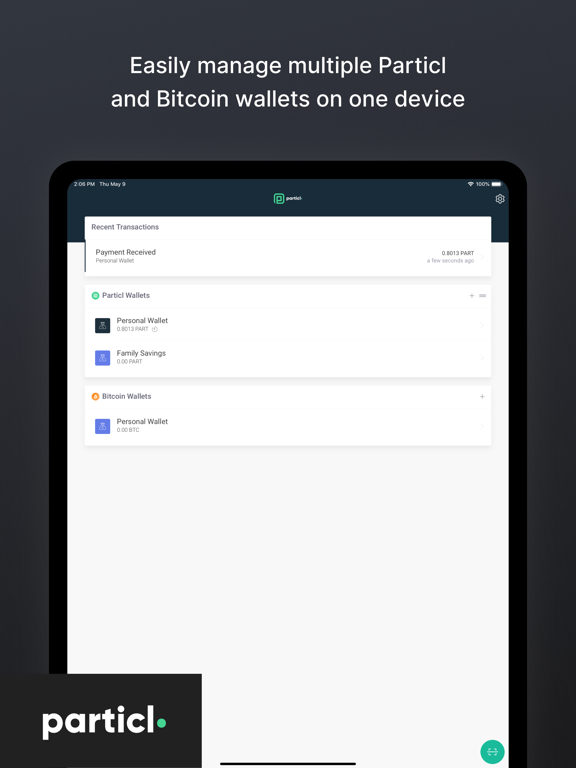 Screenshot #4 pour Particl Copay