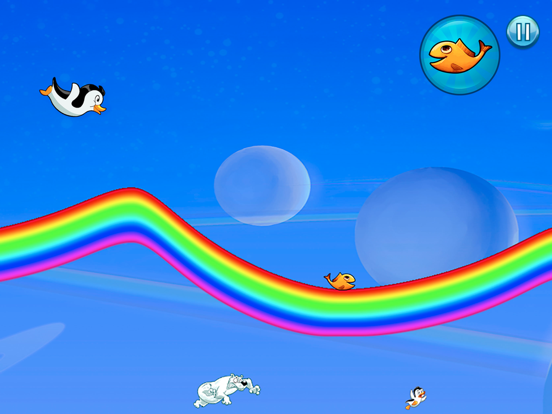 Racing Penguin: Slide and Fly! iPad app afbeelding 4