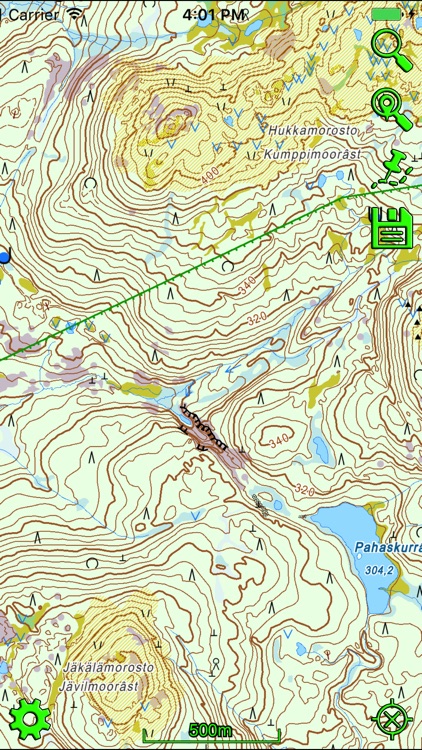 Terrain Map Finland