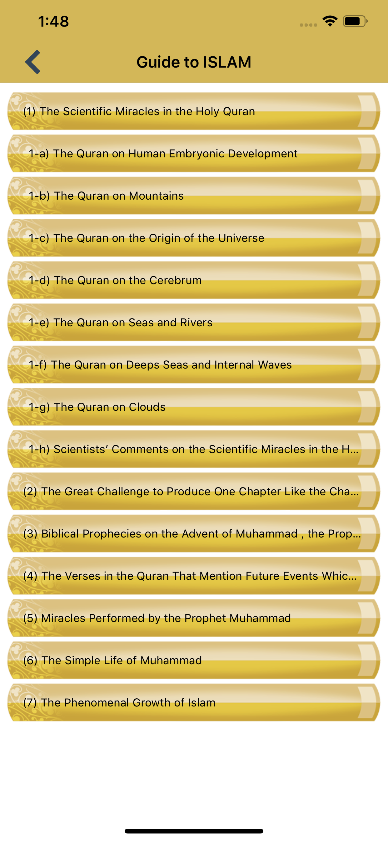 Guide for Islam