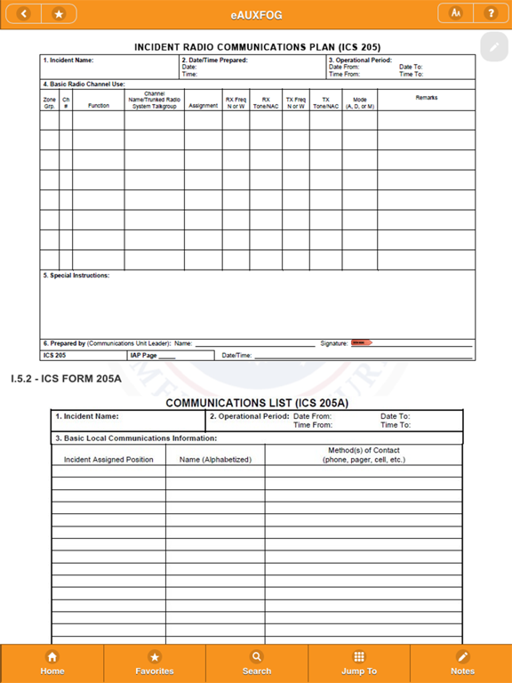 eAUXFOG iPad screenshot 5 - Reference app