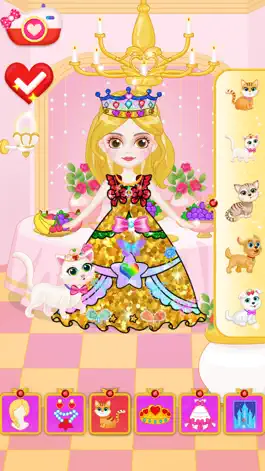 Game screenshot Princess Makeup Dress Design apk