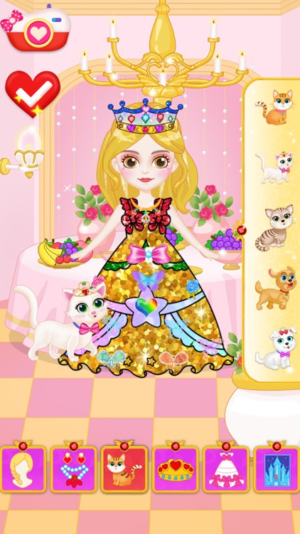 Princess Makeup Dress Design