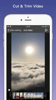 video clip editor - film maker iphone screenshot 2