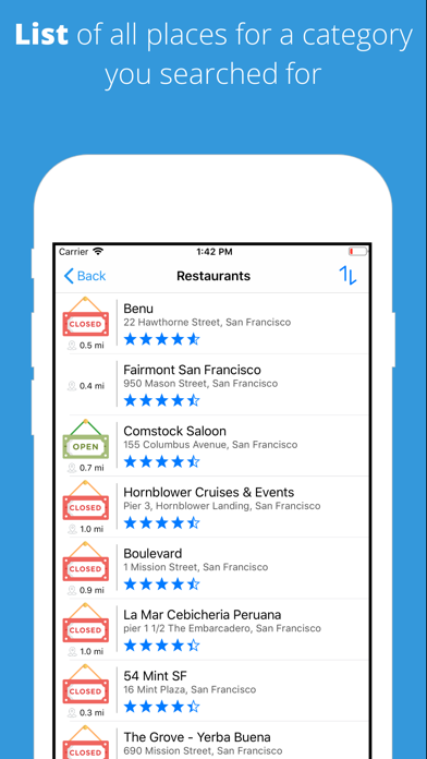 Explore Nearby iPhone screenshot 2 - Travel app