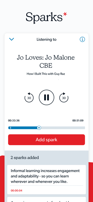 Sparks - Learn from podcasts(圖1)-速報App