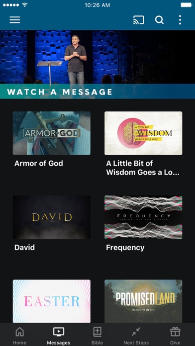 Element Church App Screenshot