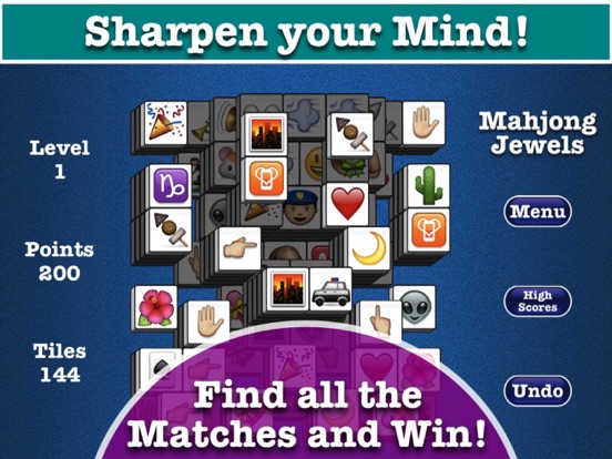 Mahjong Jewels™ Solitaire iPad app afbeelding 5