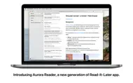 Aurora Reader iphone bilder 0