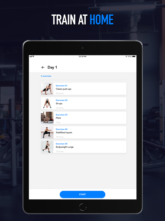 HomeFit Men: Home Workoutsのおすすめ画像3