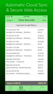 timeclock connect: track hours iphone screenshot 3