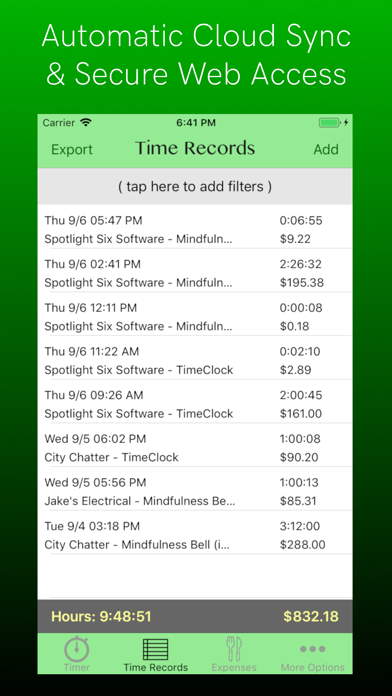 Screenshot #3 pour TimeClock Connect: Track Hours