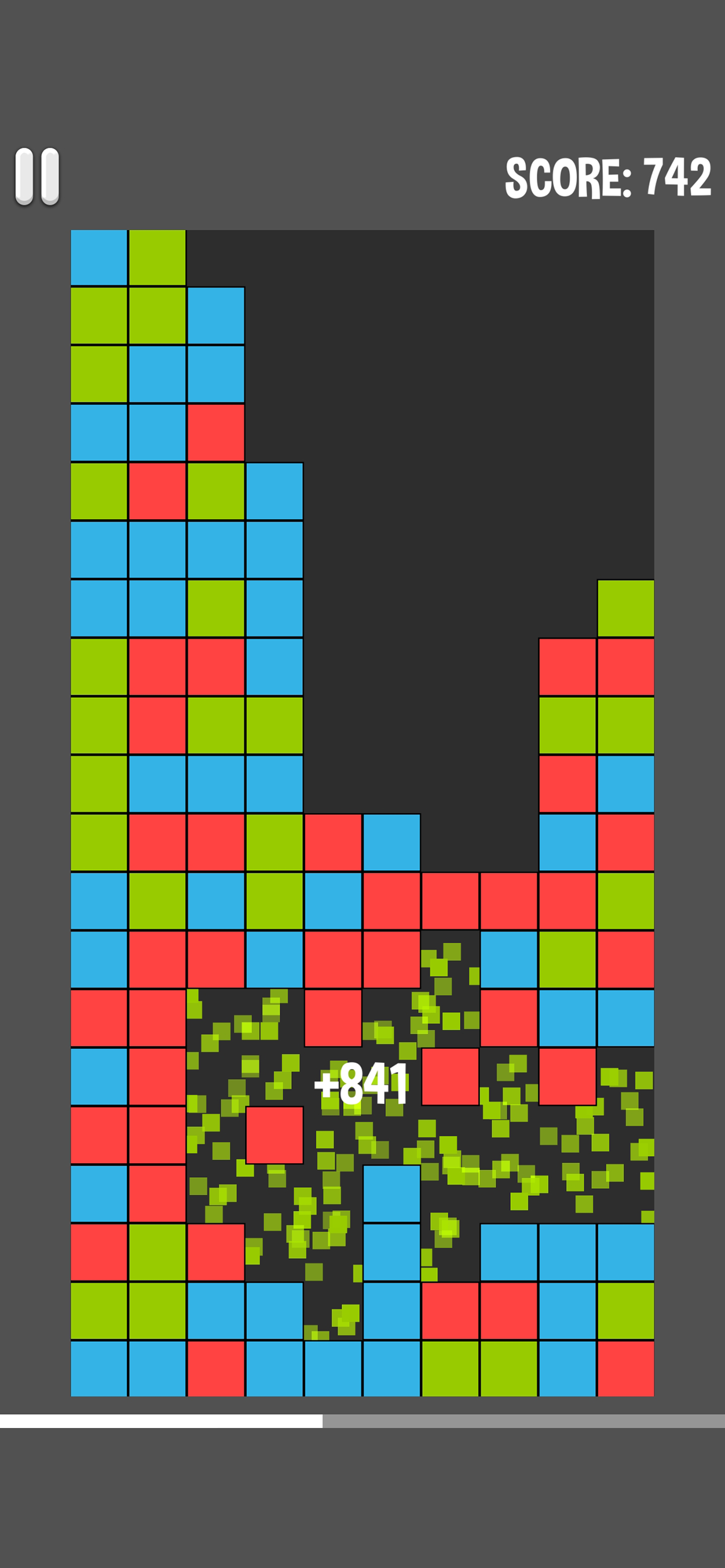 Color Blocks Clickomania screenshot 3
