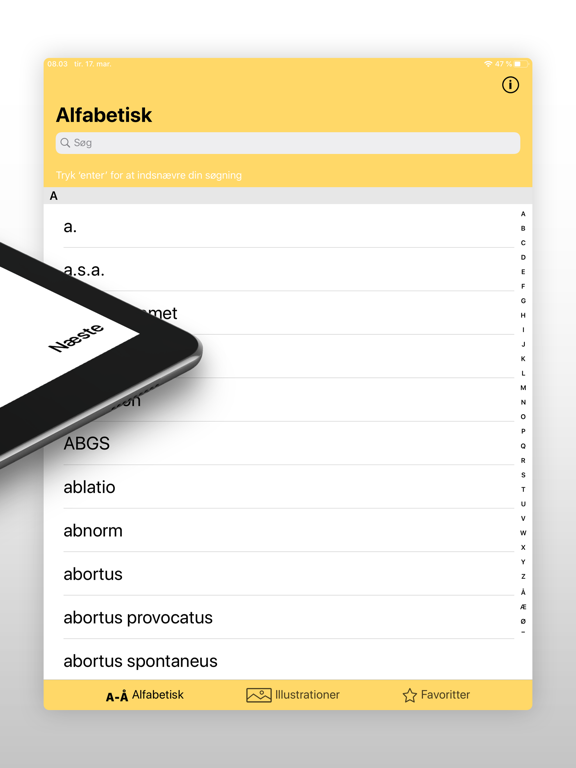 Screenshot #6 pour Sundhedsfaglig ordbog