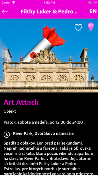 Biela noc screenshot
