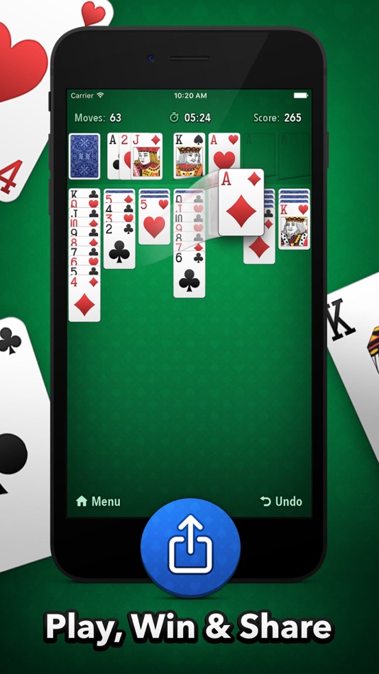 #3. Solitaire ۬ (iOS) Podle: Impala Studios