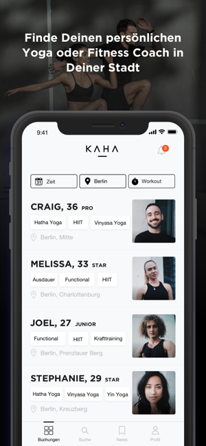 KAHA - Book Personal Coaches(圖2)-速報App