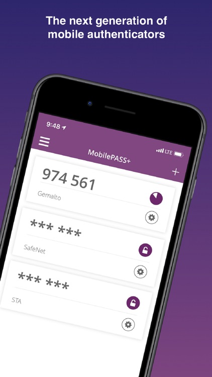 SafeNet MobilePASS+