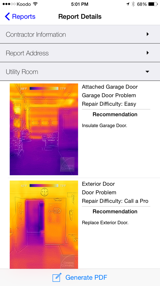 #4. Comfort Tracker (iOS) 由: Owens Corning