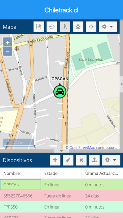 Screenshot #2 pour Chiletrack